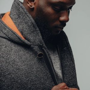 NEW Wool Peacoat- Size=Large - The Normal Brand